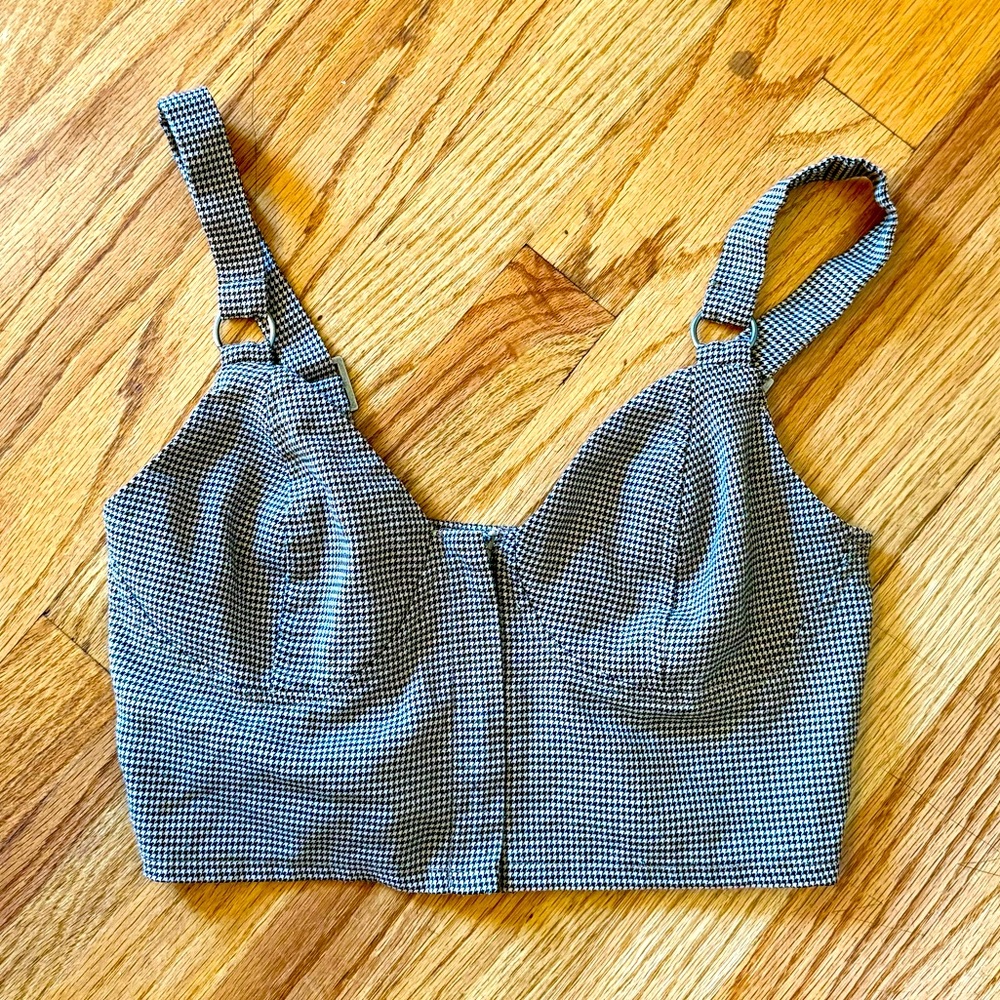 Wild Fable Brown Corset Vest